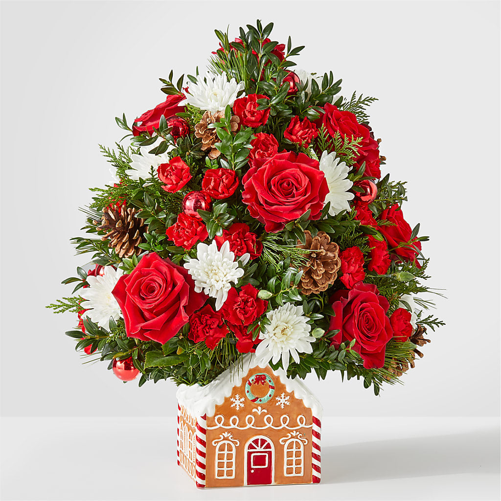 Spiced Gingerbread Tree – PIKE CREEK FLOWERS & GIFTS, Wilmington DE