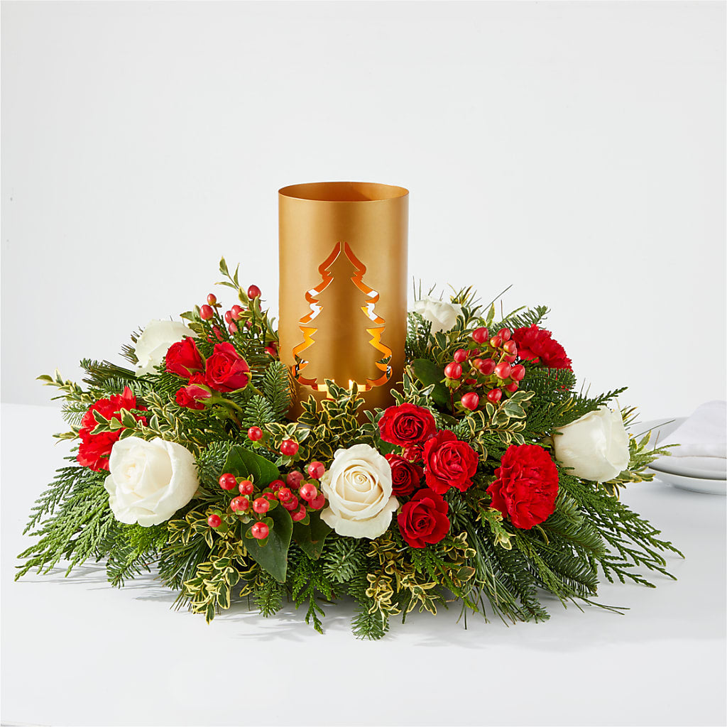 December Dreams Centerpiece – PIKE CREEK FLOWERS & GIFTS, Wilmington DE