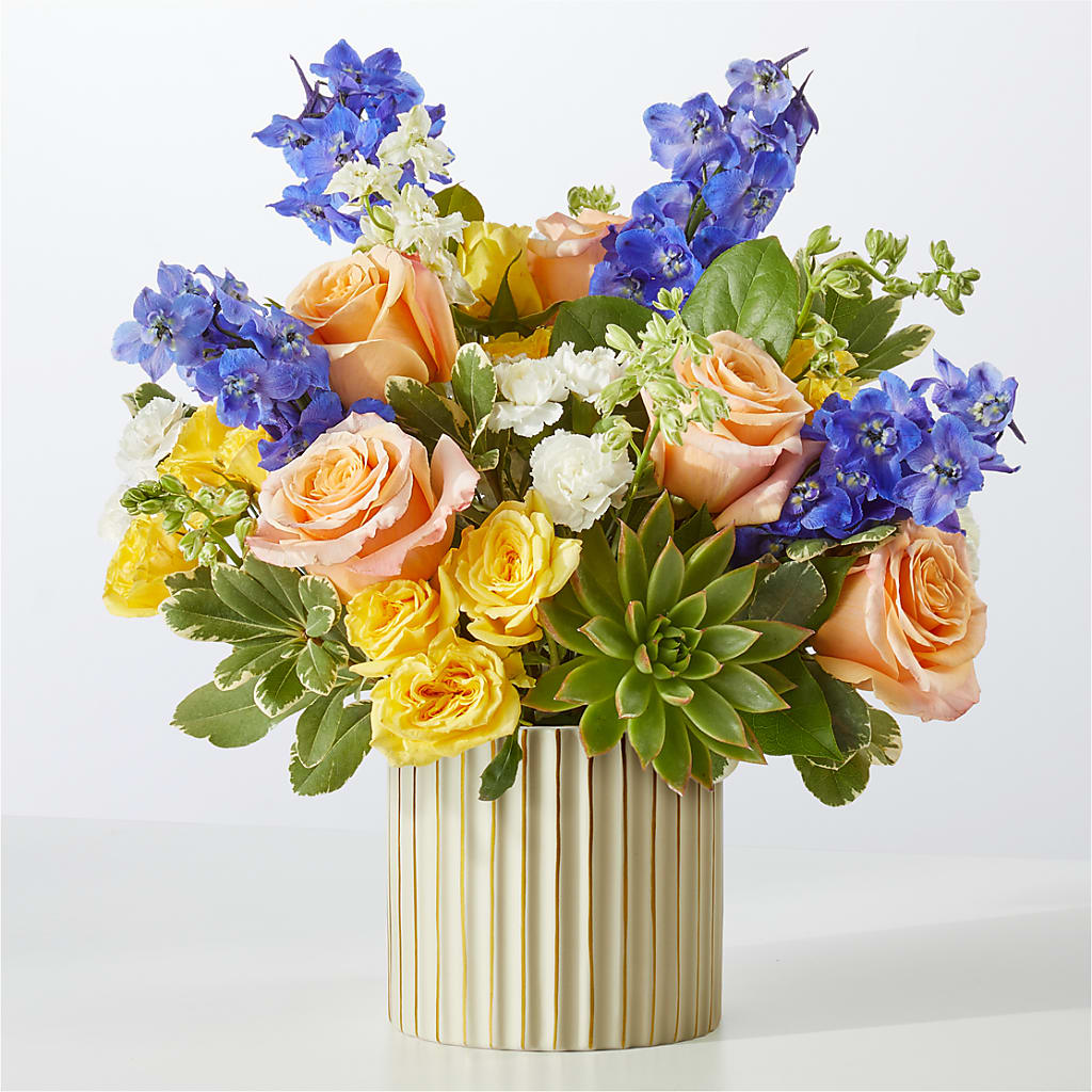 Cobalt Reverie Bouquet – PIKE CREEK FLOWERS & GIFTS, Wilmington DE