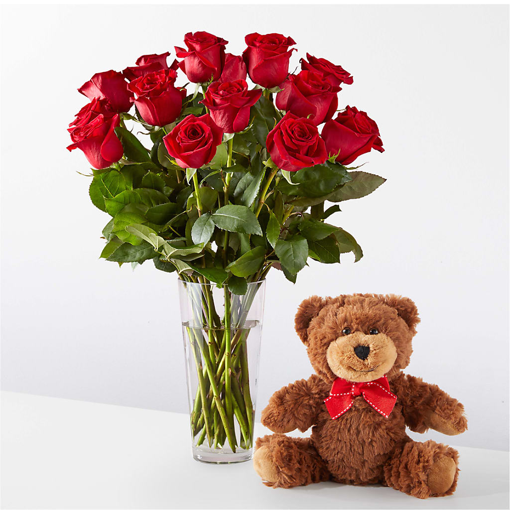 Romantic Long Stem Red Rose Bouquet Bundles – PIKE CREEK FLOWERS & GIFTS, Wilmington DE