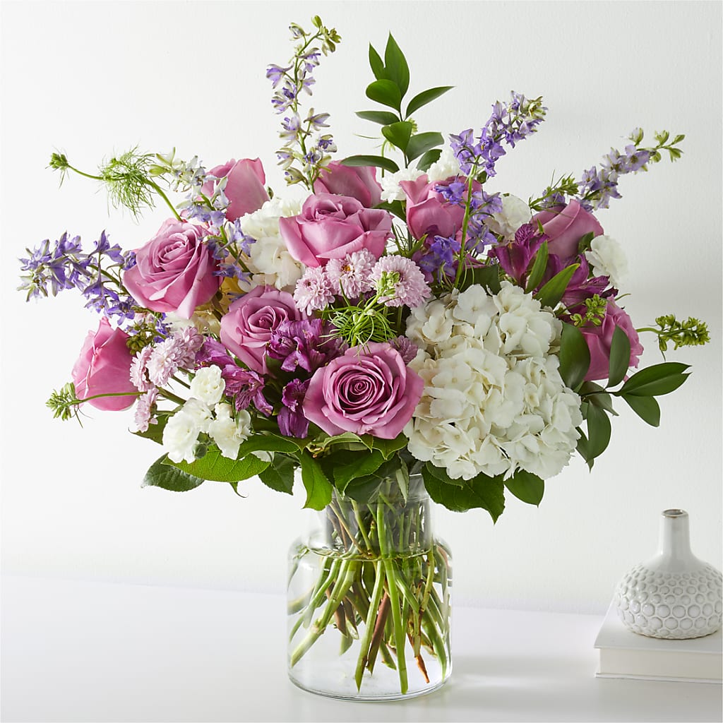 Violet Caress Bouquet – PIKE CREEK FLOWERS & GIFTS, Wilmington DE