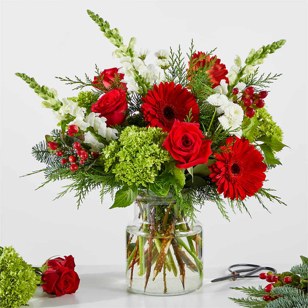 Merry Moment Bouquet – A Florist Original – PIKE CREEK FLOWERS & GIFTS, Wilmington DE