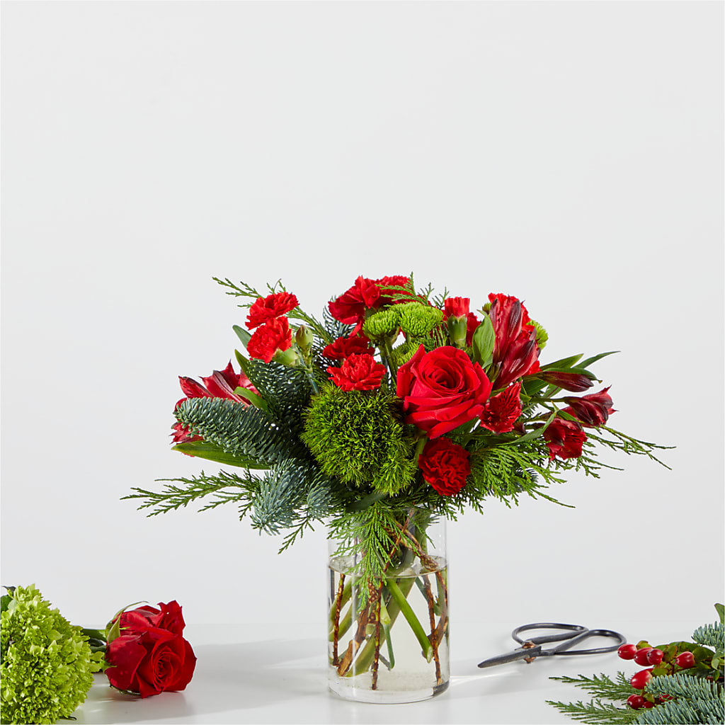 Merry Moment Bouquet – A Florist Original – PIKE CREEK FLOWERS & GIFTS, Wilmington DE