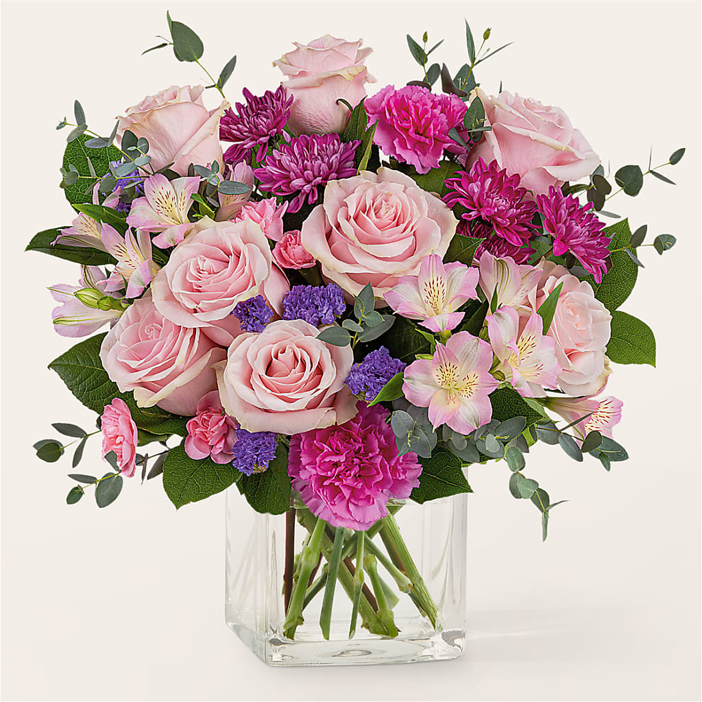 Rosy Radiance Bouquet – PIKE CREEK FLOWERS & GIFTS, Wilmington DE