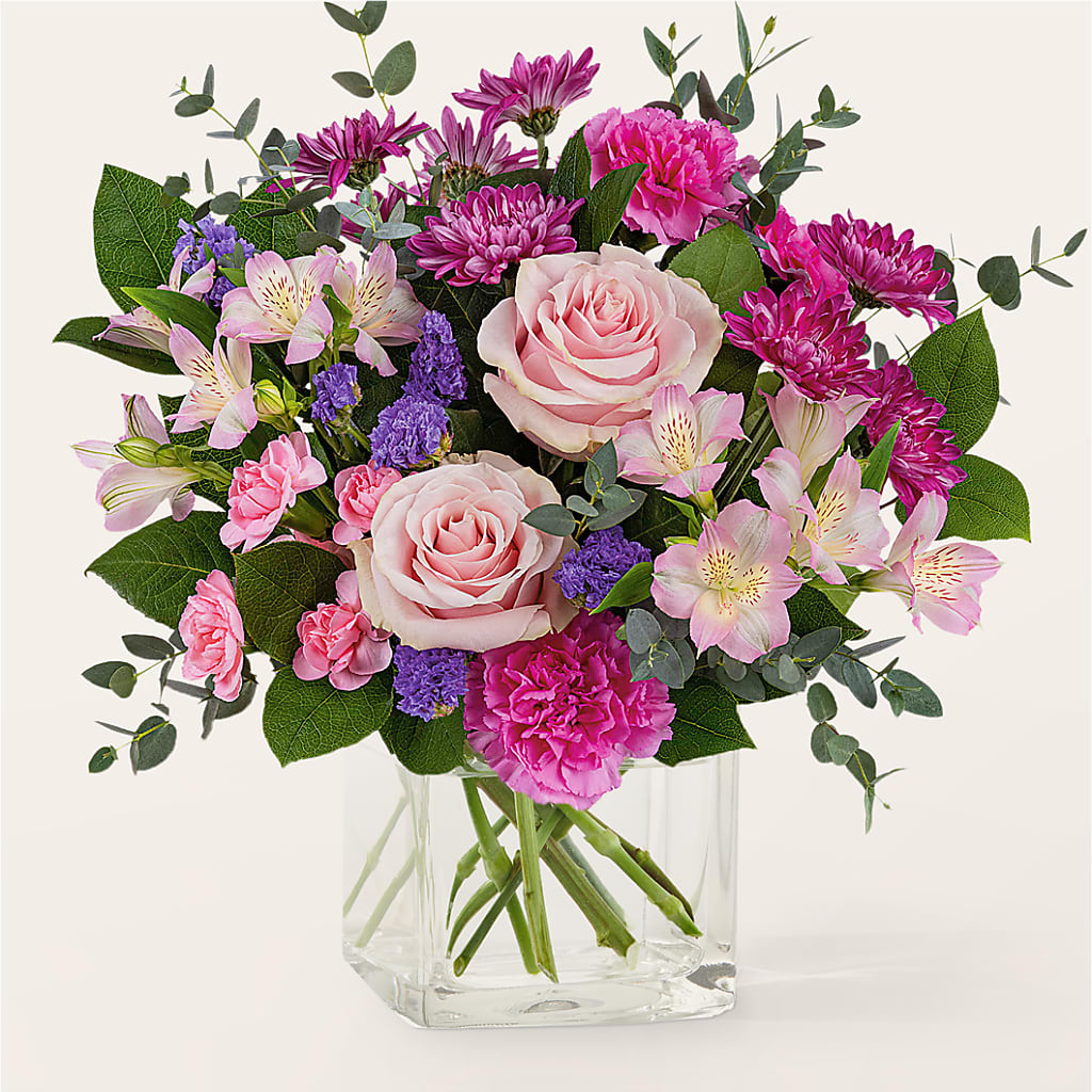 Rosy Radiance Bouquet – PIKE CREEK FLOWERS & GIFTS, Wilmington DE