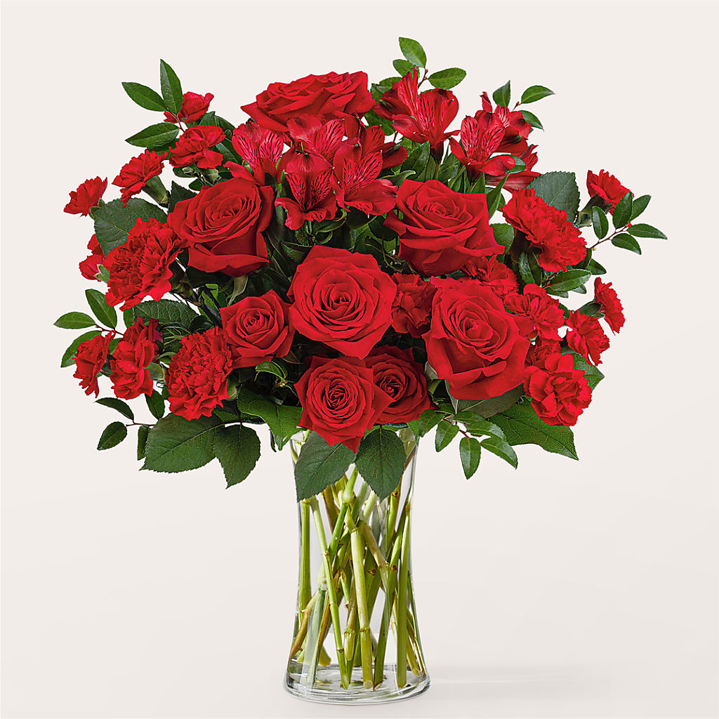 Brilliant Ruby Bouquet – PIKE CREEK FLOWERS & GIFTS, Wilmington DE