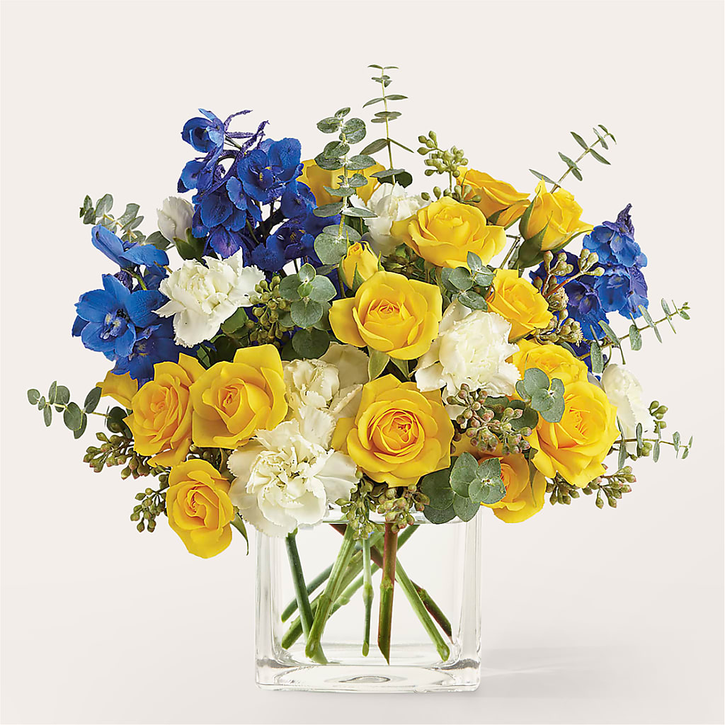 Sparkling Citrine Bouquet – PIKE CREEK FLOWERS & GIFTS, Wilmington DE