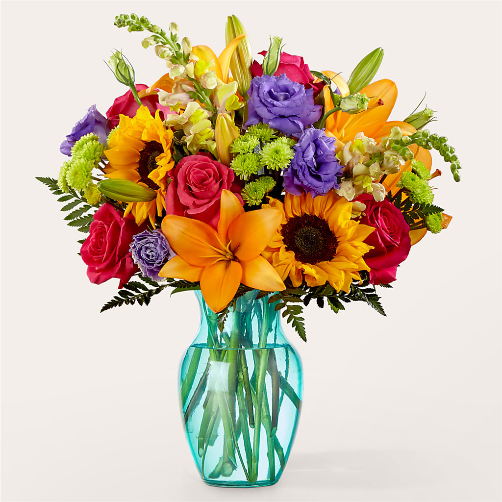 Double Rainbow Bouquet – PIKE CREEK FLOWERS & GIFTS, Wilmington DE