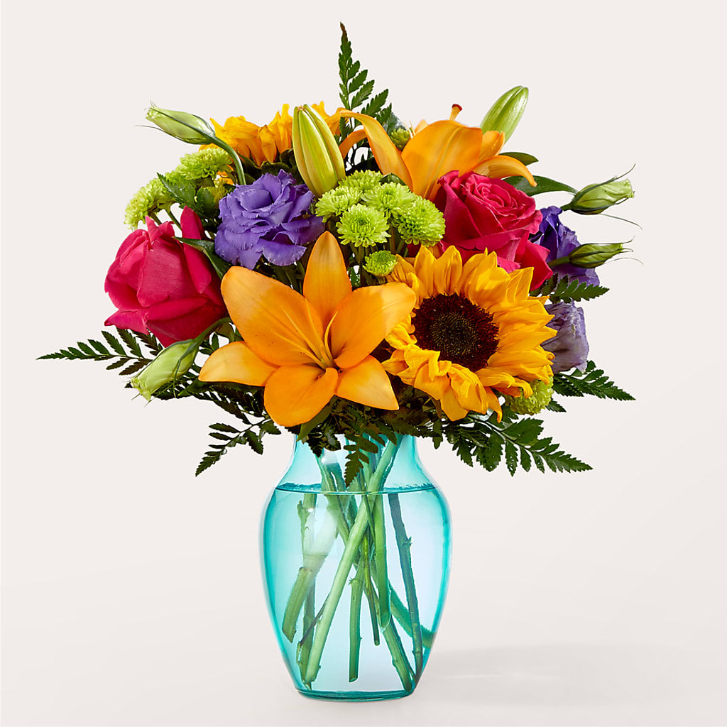 Double Rainbow Bouquet – PIKE CREEK FLOWERS & GIFTS, Wilmington DE