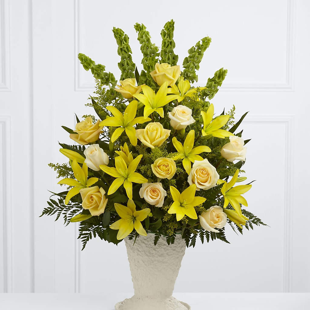 Golden Memories Arrangement – PIKE CREEK FLOWERS & GIFTS, Wilmington DE