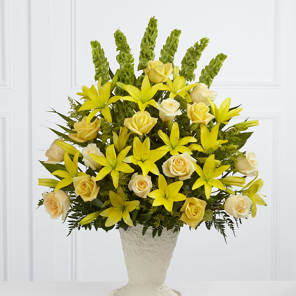 Golden Memories Arrangement – PIKE CREEK FLOWERS & GIFTS, Wilmington DE