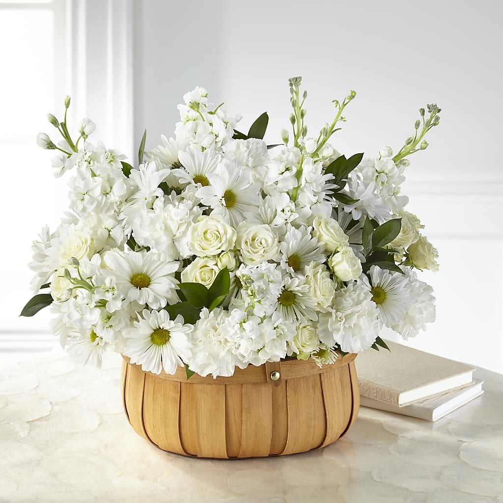 Graceful Garden Basket – PIKE CREEK FLOWERS & GIFTS, Wilmington DE
