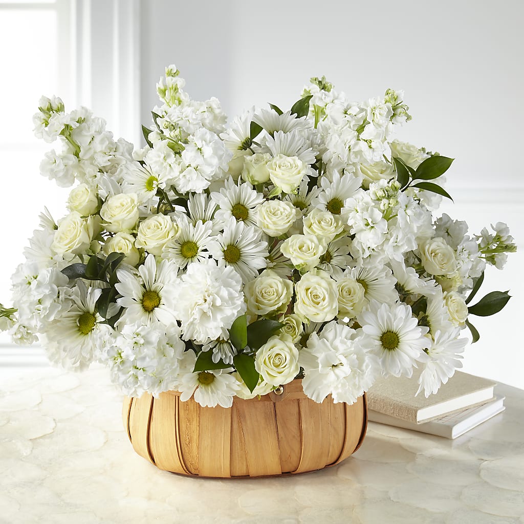 Graceful Garden Basket – PIKE CREEK FLOWERS & GIFTS, Wilmington DE