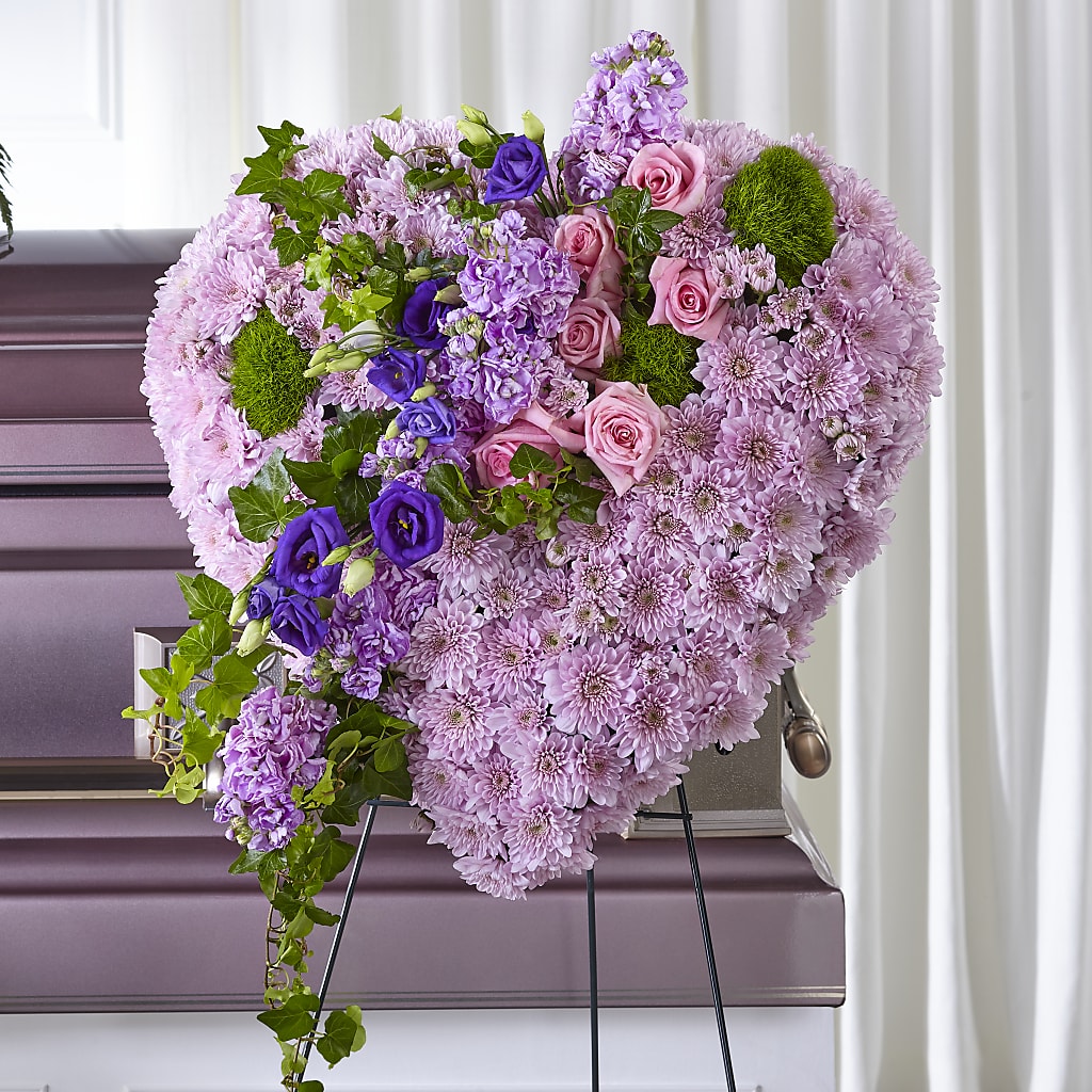 Treasured Love Standing Heart – PIKE CREEK FLOWERS & GIFTS, Wilmington DE