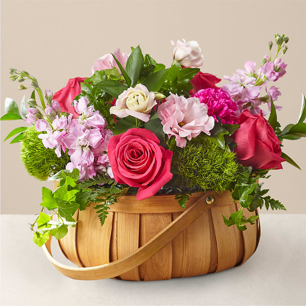 Radiance in Bloom Basket – PIKE CREEK FLOWERS & GIFTS, Wilmington DE