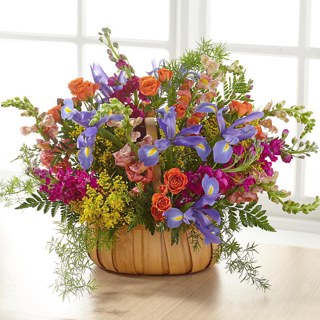 Garden of Life Basket – PIKE CREEK FLOWERS & GIFTS, Wilmington DE