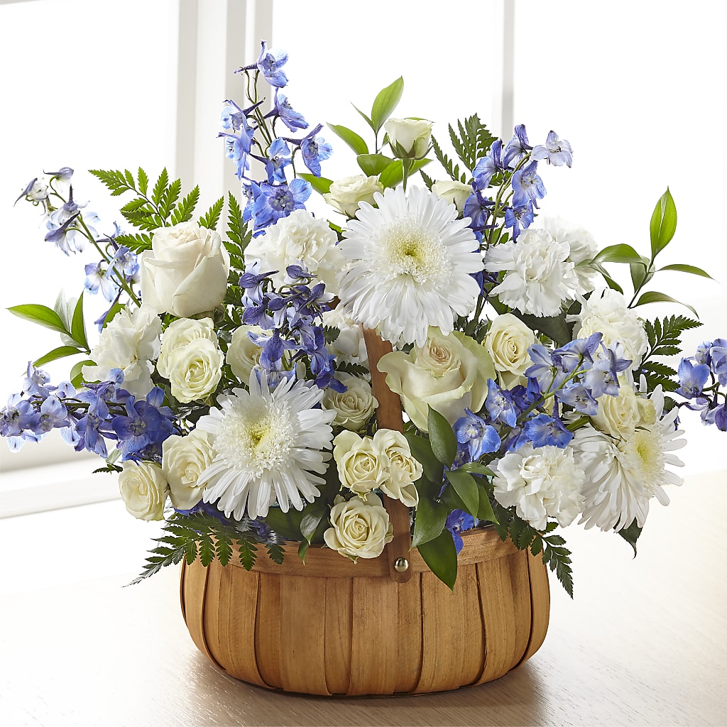 Harmony & Grace Basket – PIKE CREEK FLOWERS & GIFTS, Wilmington DE