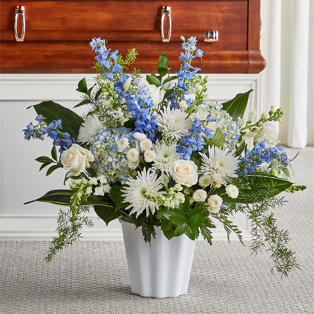 Everlasting Memories Floor Basket – PIKE CREEK FLOWERS & GIFTS, Wilmington DE