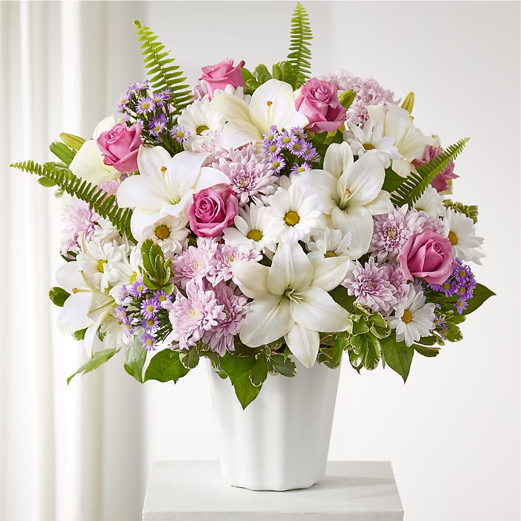 Warmest Thoughts Tabletop Basket – PIKE CREEK FLOWERS & GIFTS, Wilmington DE
