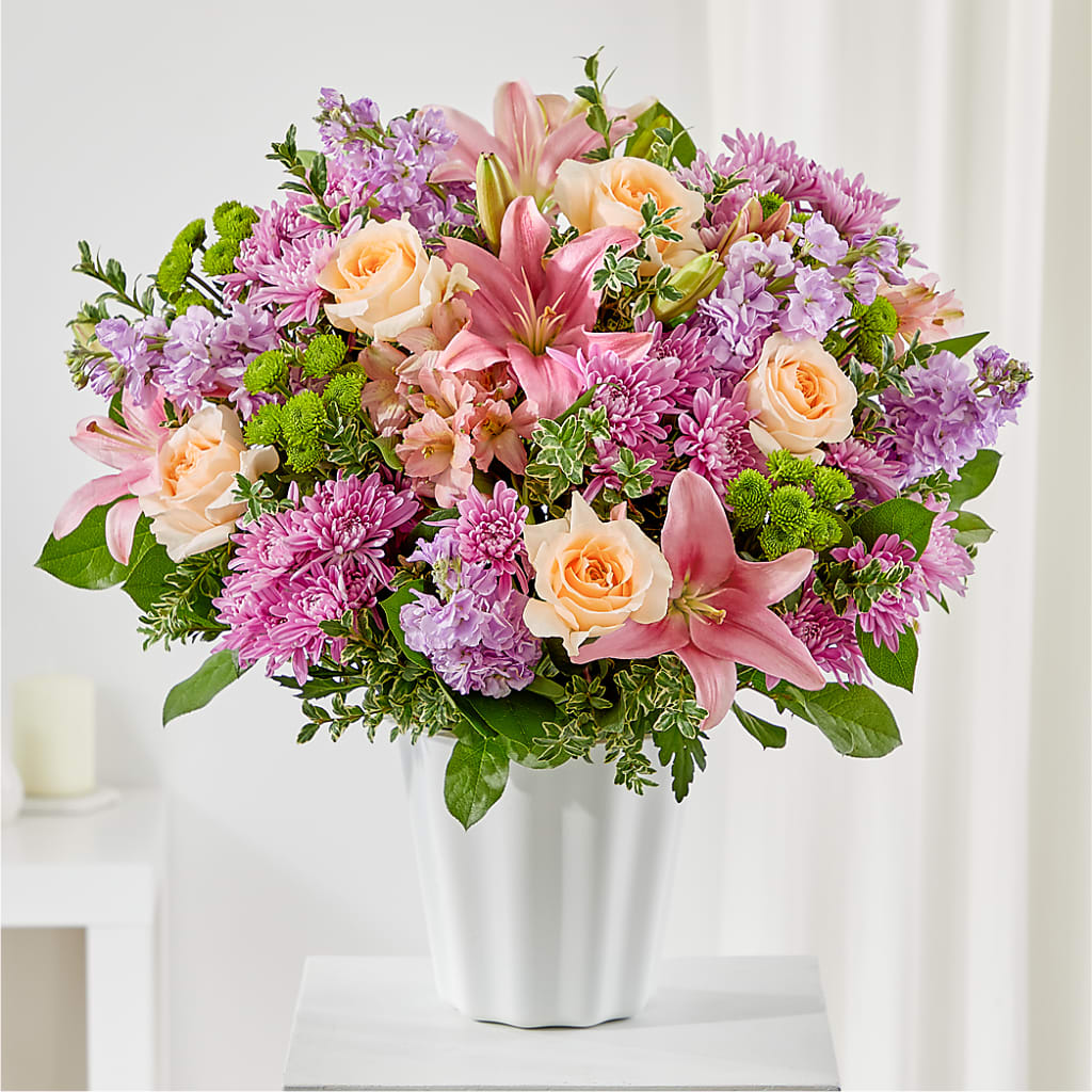 Supportive Embrace Tabletop Basket – PIKE CREEK FLOWERS & GIFTS, Wilmington DE