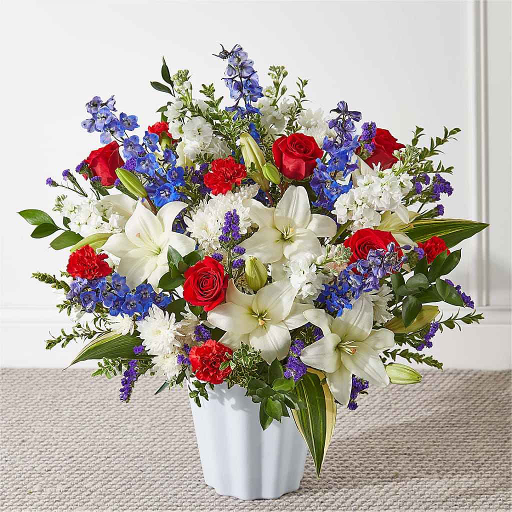 Consoled Floor Basket – PIKE CREEK FLOWERS & GIFTS, Wilmington DE