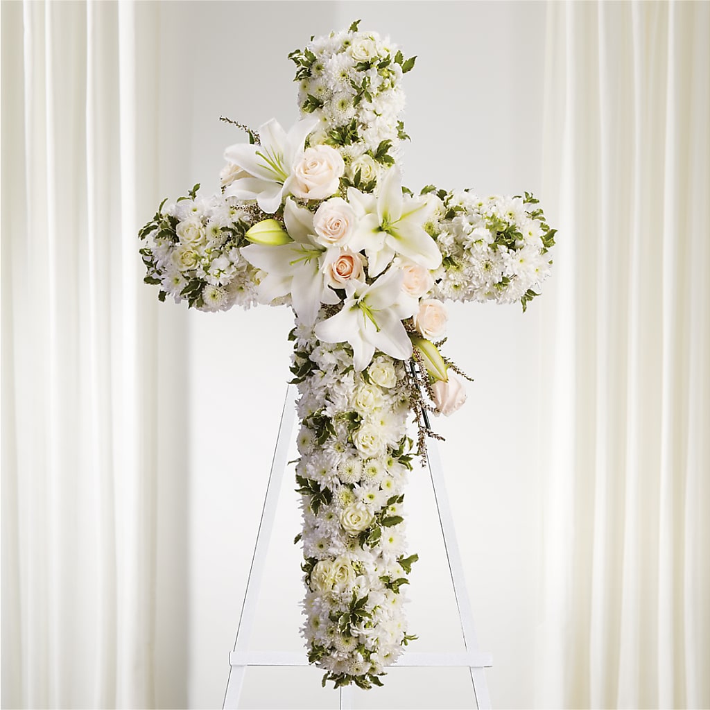 Spiritual Guidance Standing Spray – PIKE CREEK FLOWERS & GIFTS, Wilmington DE