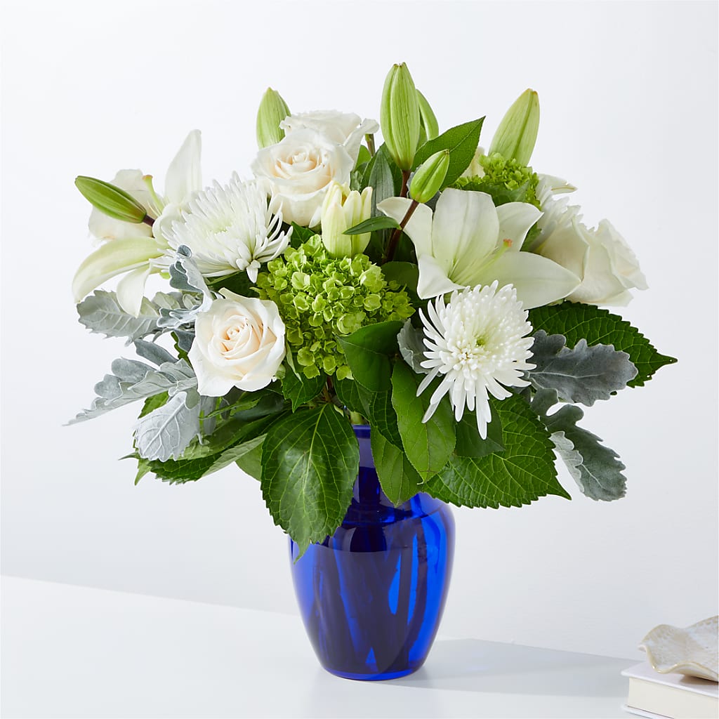 Snowy Dreams Bouquet – PIKE CREEK FLOWERS & GIFTS, Wilmington DE