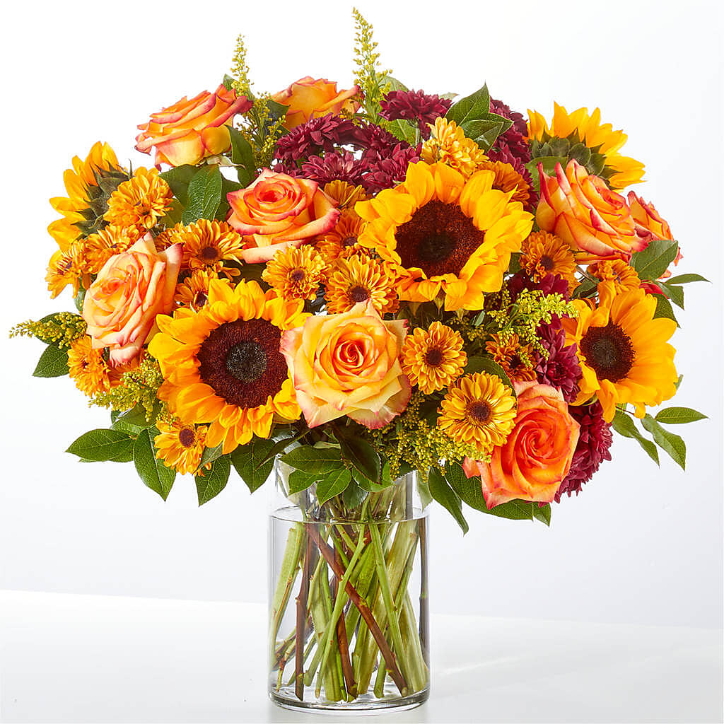 Flannel Scarf Bouquet – PIKE CREEK FLOWERS & GIFTS, Wilmington DE