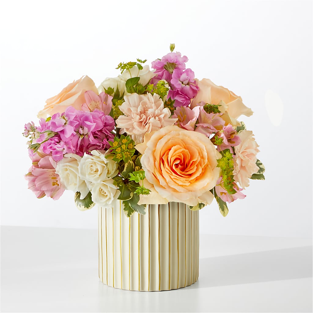 Paradise Bouquet with Ivory Vase – PIKE CREEK FLOWERS & GIFTS, Wilmington DE