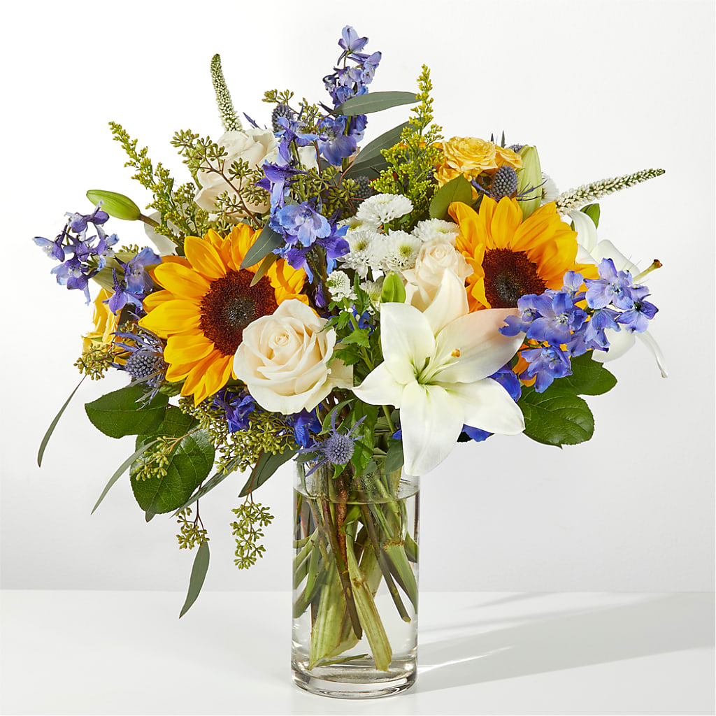 Wonderfully Sunny Bouquet – PIKE CREEK FLOWERS & GIFTS, Wilmington DE