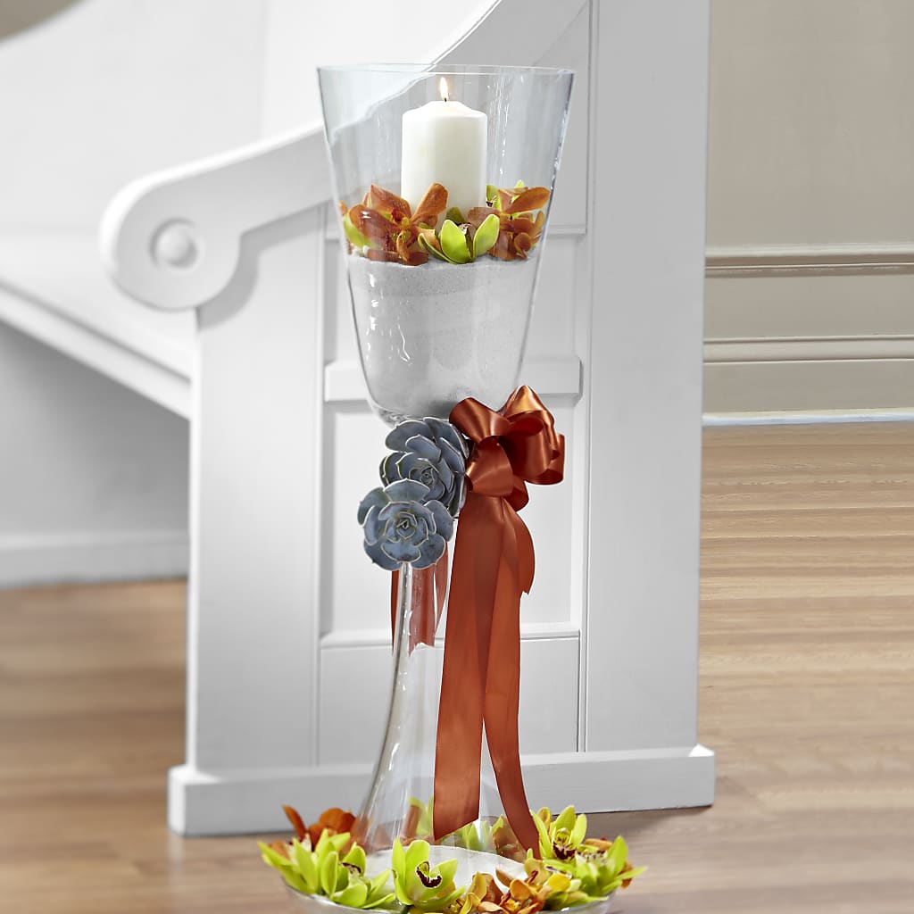 Matrimony Pew Decor – PIKE CREEK FLOWERS & GIFTS, Wilmington DE