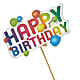 Happy Birthday Pick – PIKE CREEK FLOWERS & GIFTS, Wilmington DE