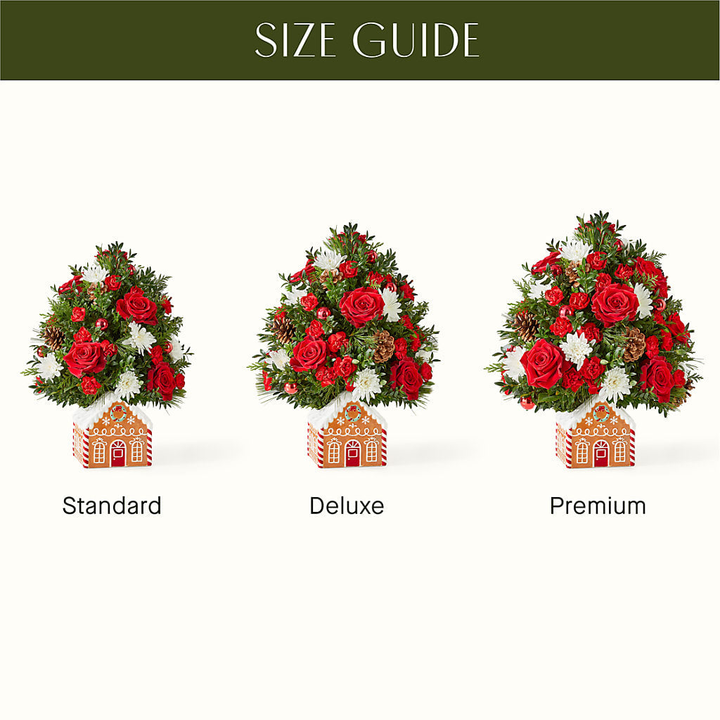 Spiced Gingerbread Tree – PIKE CREEK FLOWERS & GIFTS, Wilmington DE