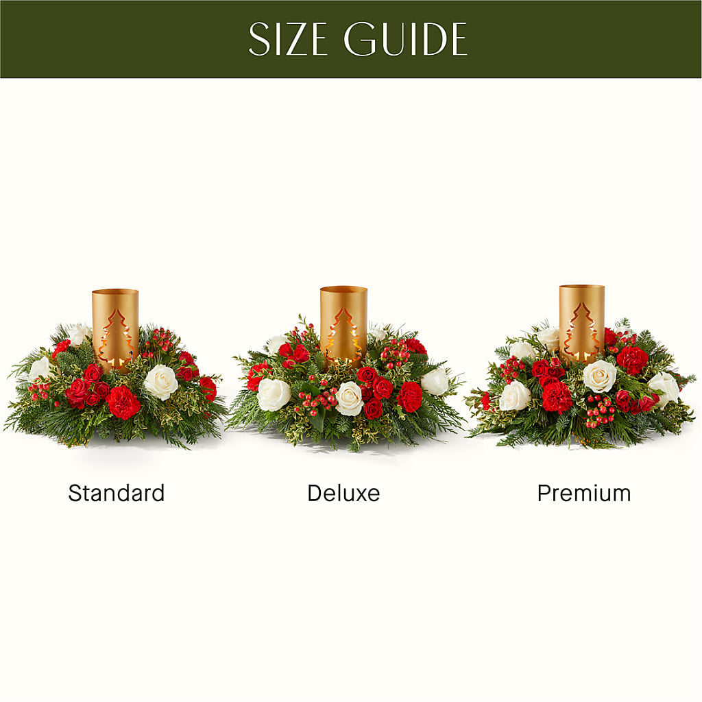 December Dreams Centerpiece – PIKE CREEK FLOWERS & GIFTS, Wilmington DE