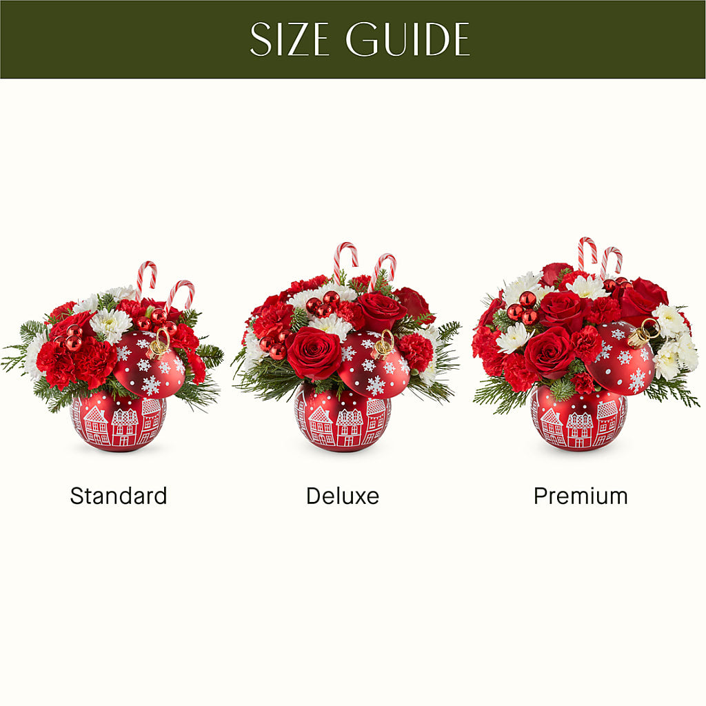 Cheer in the Air Ornament – PIKE CREEK FLOWERS & GIFTS, Wilmington DE