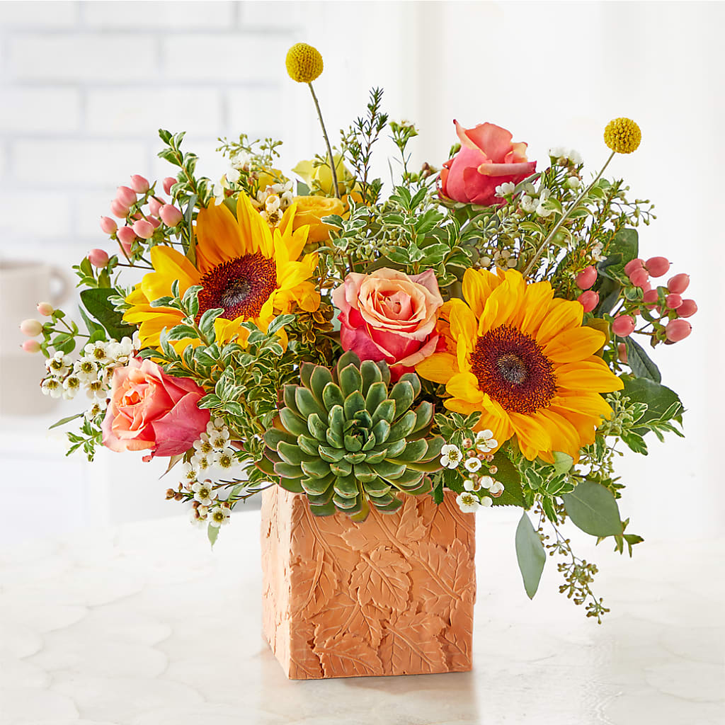 Sunflower Season Bouquet – PIKE CREEK FLOWERS & GIFTS, Wilmington DE