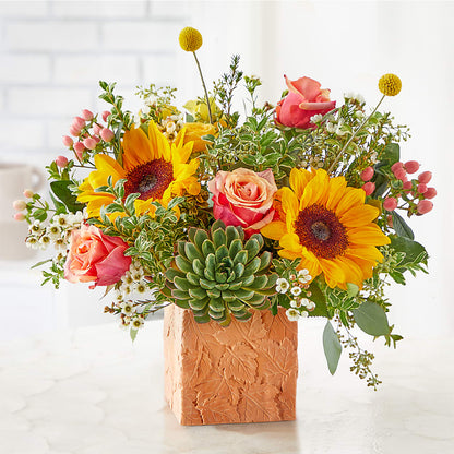 Sunflower Season Bouquet – PIKE CREEK FLOWERS & GIFTS, Wilmington DE