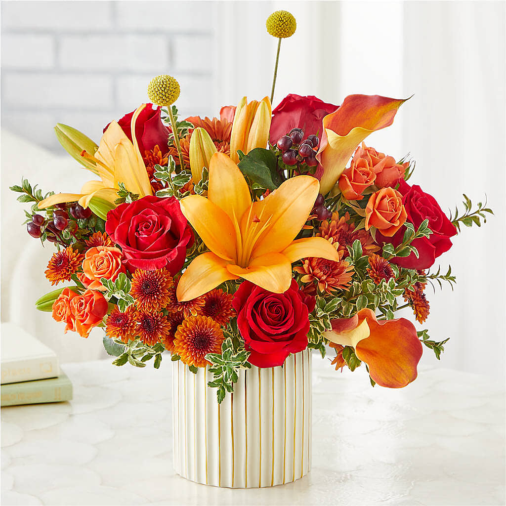 Scarlet Skies Bouquet – PIKE CREEK FLOWERS & GIFTS, Wilmington DE