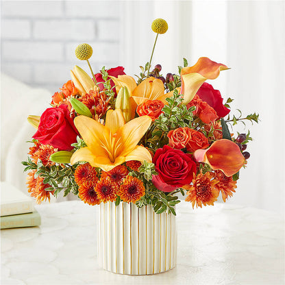 Scarlet Skies Bouquet – PIKE CREEK FLOWERS & GIFTS, Wilmington DE