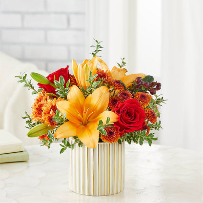 Scarlet Skies Bouquet – PIKE CREEK FLOWERS & GIFTS, Wilmington DE