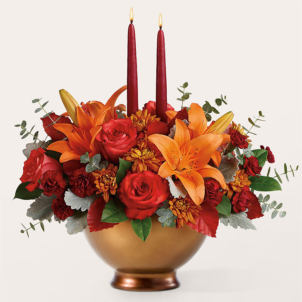 Fruits of Fall Centerpiece – PIKE CREEK FLOWERS & GIFTS, Wilmington DE