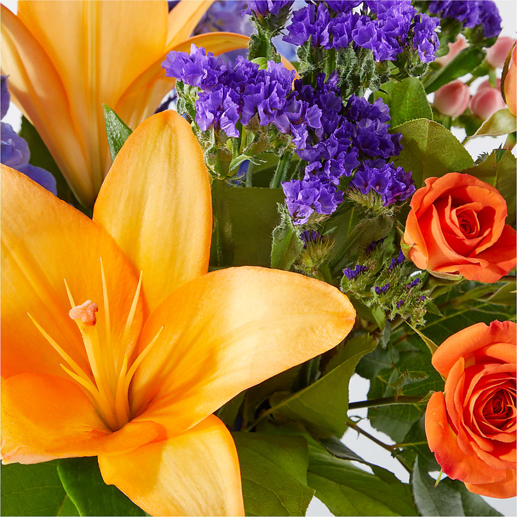 Radiant Citrus Bouquet – PIKE CREEK FLOWERS & GIFTS, Wilmington DE