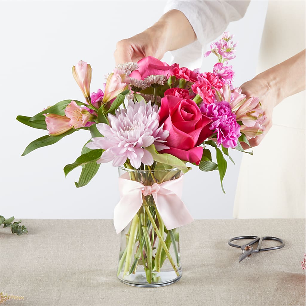 Pink Ribbon - A Florist Original – PIKE CREEK FLOWERS & GIFTS, Wilmington DE