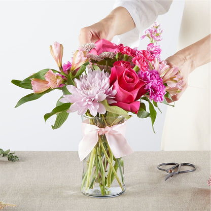 Pink Ribbon - A Florist Original – PIKE CREEK FLOWERS & GIFTS, Wilmington DE