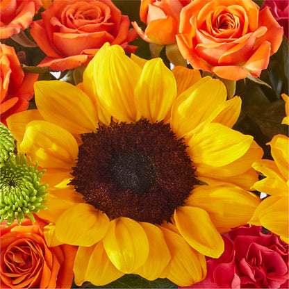 Sun-drenched Blooms Box Bouquet – PIKE CREEK FLOWERS & GIFTS, Wilmington DE