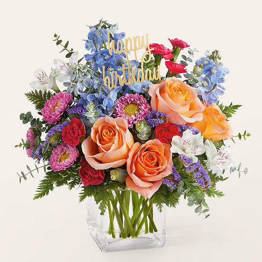 Birthday Bash Bouquet – PIKE CREEK FLOWERS & GIFTS, Wilmington DE