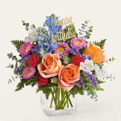 Birthday Bash Bouquet – PIKE CREEK FLOWERS & GIFTS, Wilmington DE