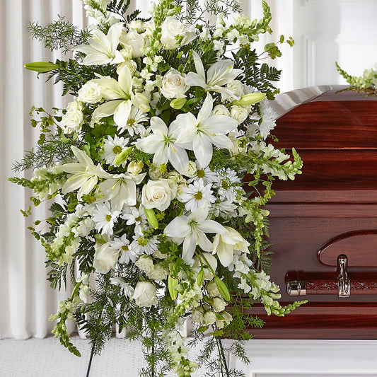 Loving Thoughts Standing Spray – PIKE CREEK FLOWERS & GIFTS, Wilmington DE
