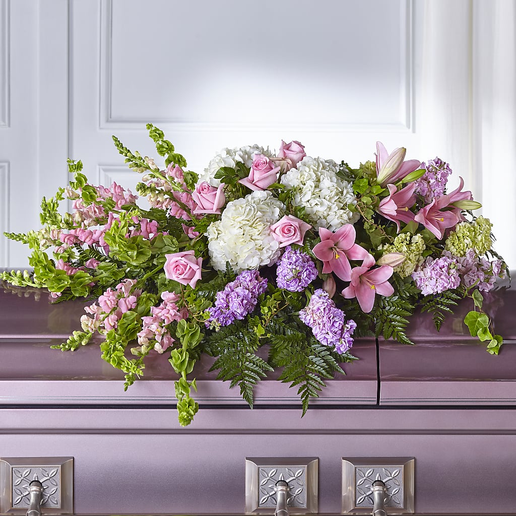 Life's Gratitude Casket Spray – PIKE CREEK FLOWERS & GIFTS, Wilmington DE