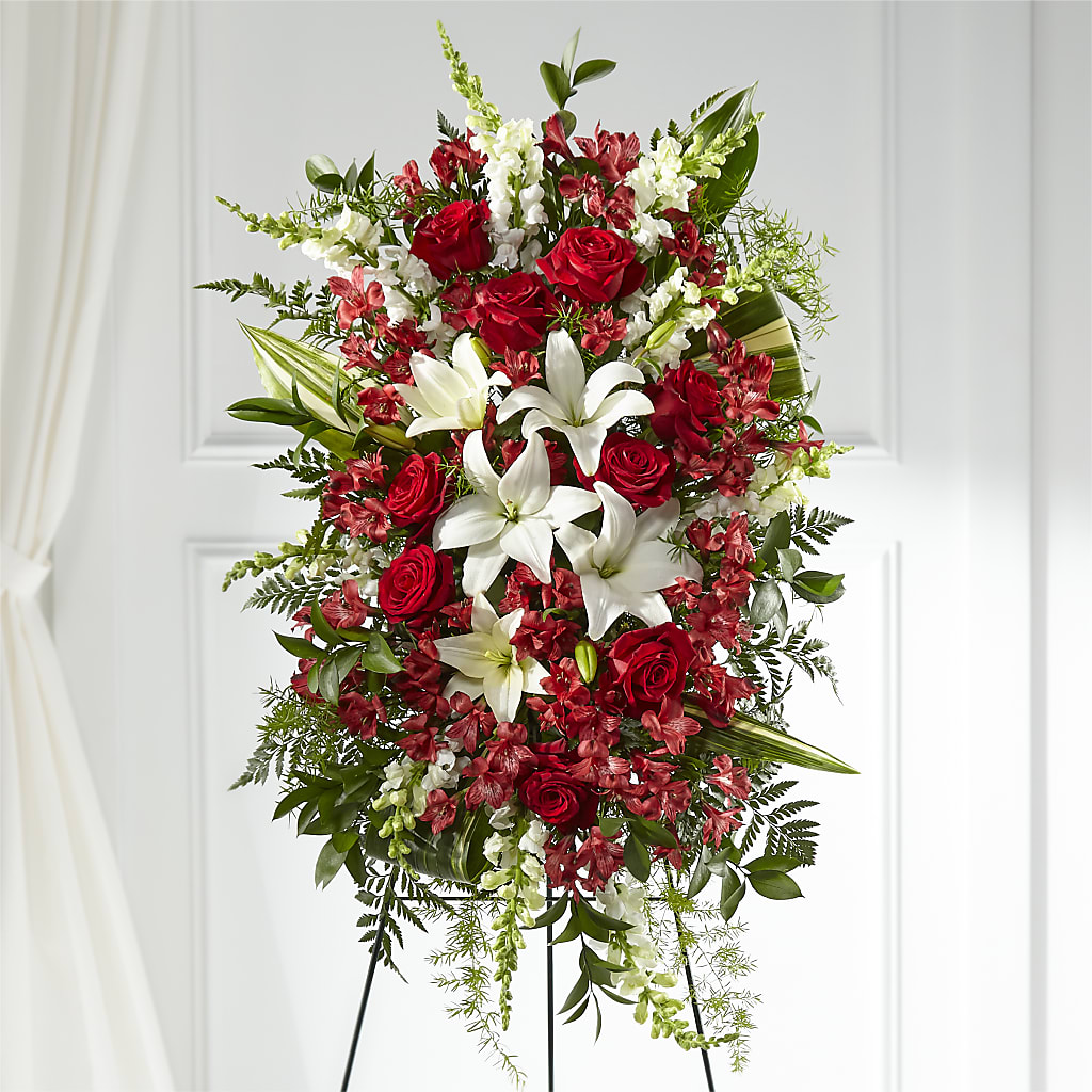Everlasting Memory Standing Spray – PIKE CREEK FLOWERS & GIFTS, Wilmington DE